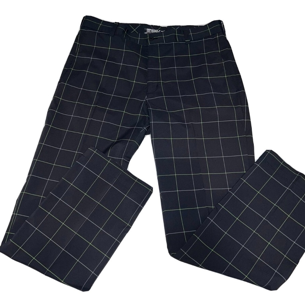 Nike Golf Black Plaid Pants
Men’s size 34x32